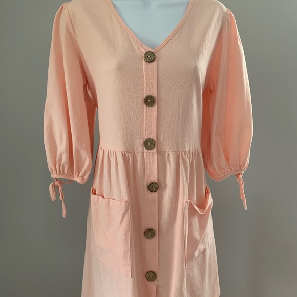 Shein Blush Pink Dress - Picture 2 of 14